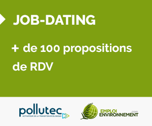 Pollutec job dating emploi environnement entretien
