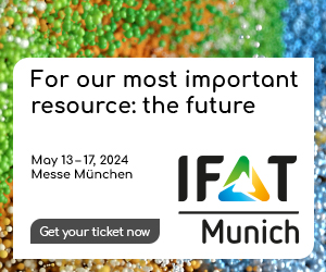 IFAT Munich, 13-17 May 2024. Get your ticket !