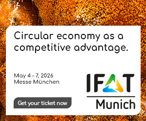 IFAT Munich : Circular economy as a competitive advantage, May 4-7 2026