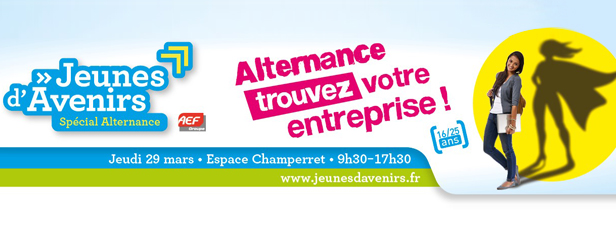Le salon de l'alternance Jeunes d'Avenirs se tiendra le 29 mars  Paris