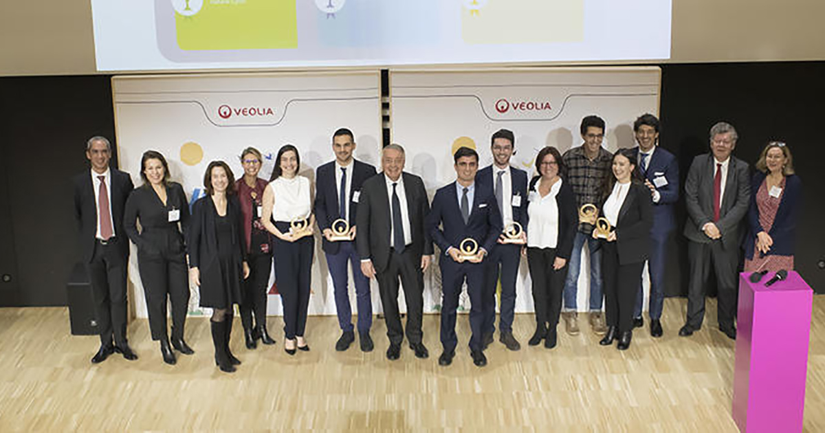 Veolia récompense 6 étudiants aux Trophées Performance 2019