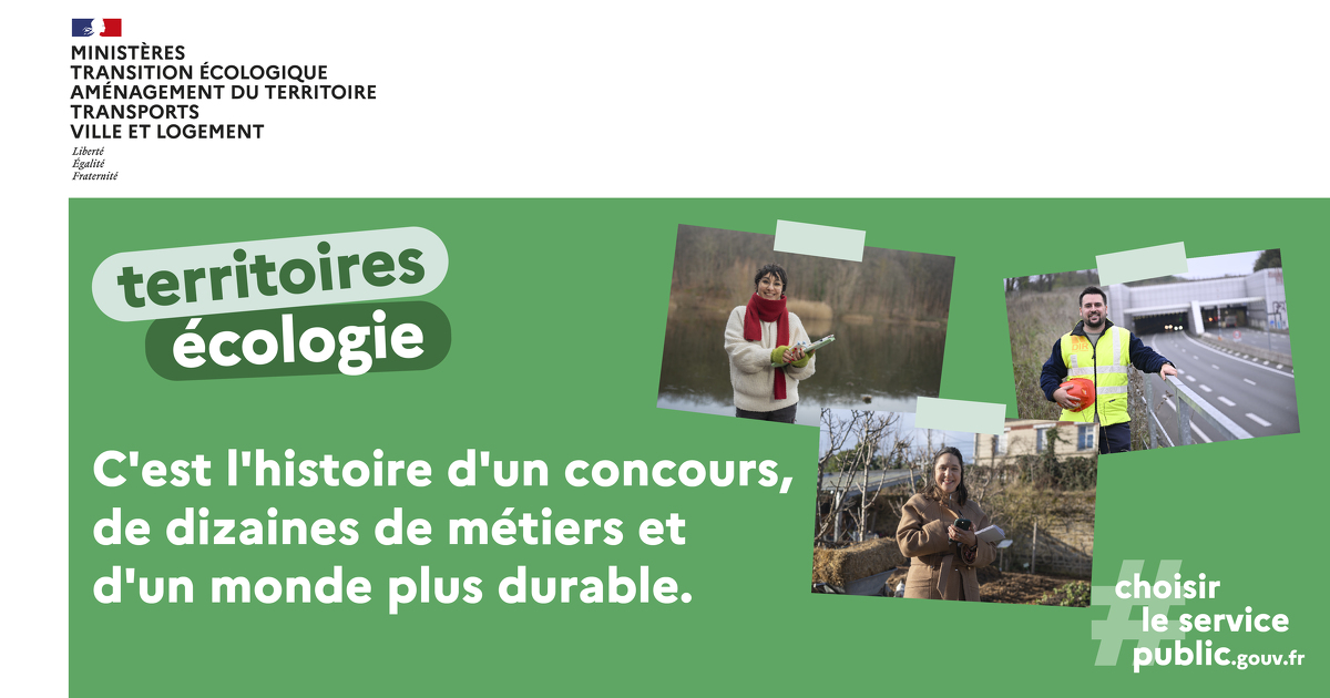 Devenez technicien supérieur du développement durable via les concours interne et externe